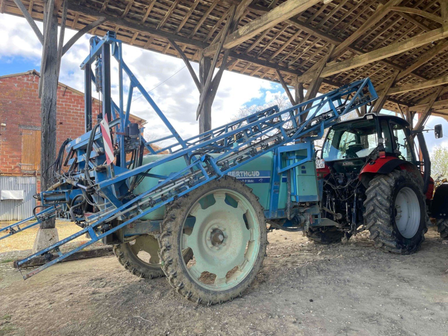 Feldspritze typu Berthoud ALBA DP4, Gebrauchtmaschine v Aubiet (Obrázok 4)