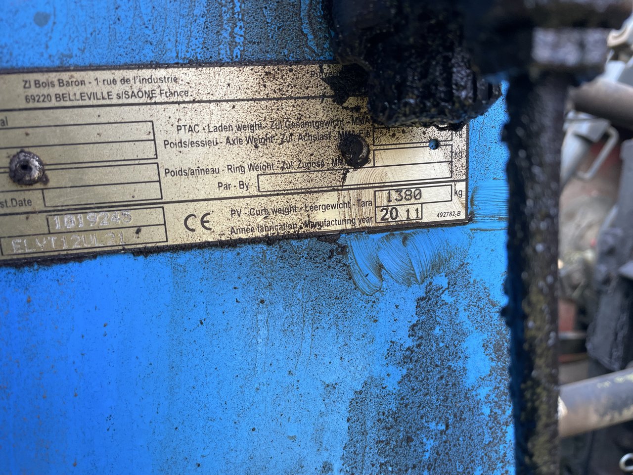 Feldspritze van het type Berthoud ELYTE 1200, Gebrauchtmaschine in JOSSELIN (Foto 5)