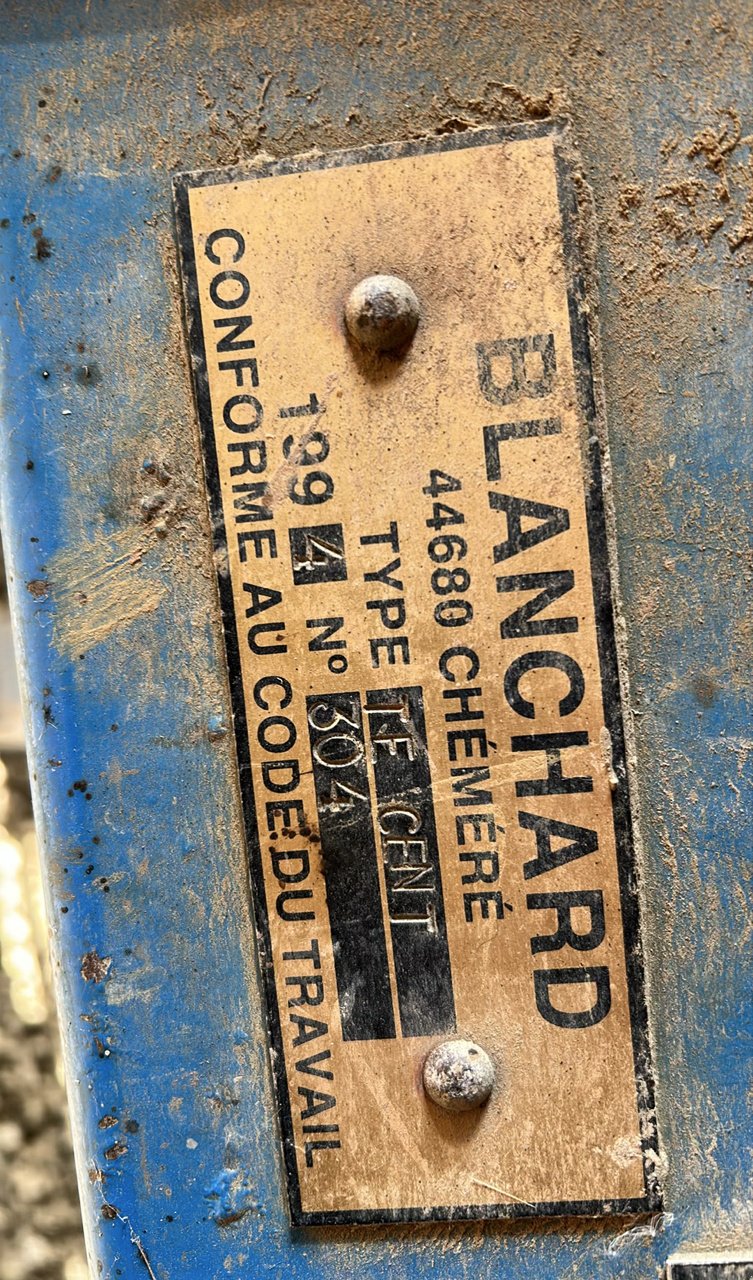 Feldspritze del tipo Blanchard TE 2500, Gebrauchtmaschine In Lalœuf (Immagine 7)