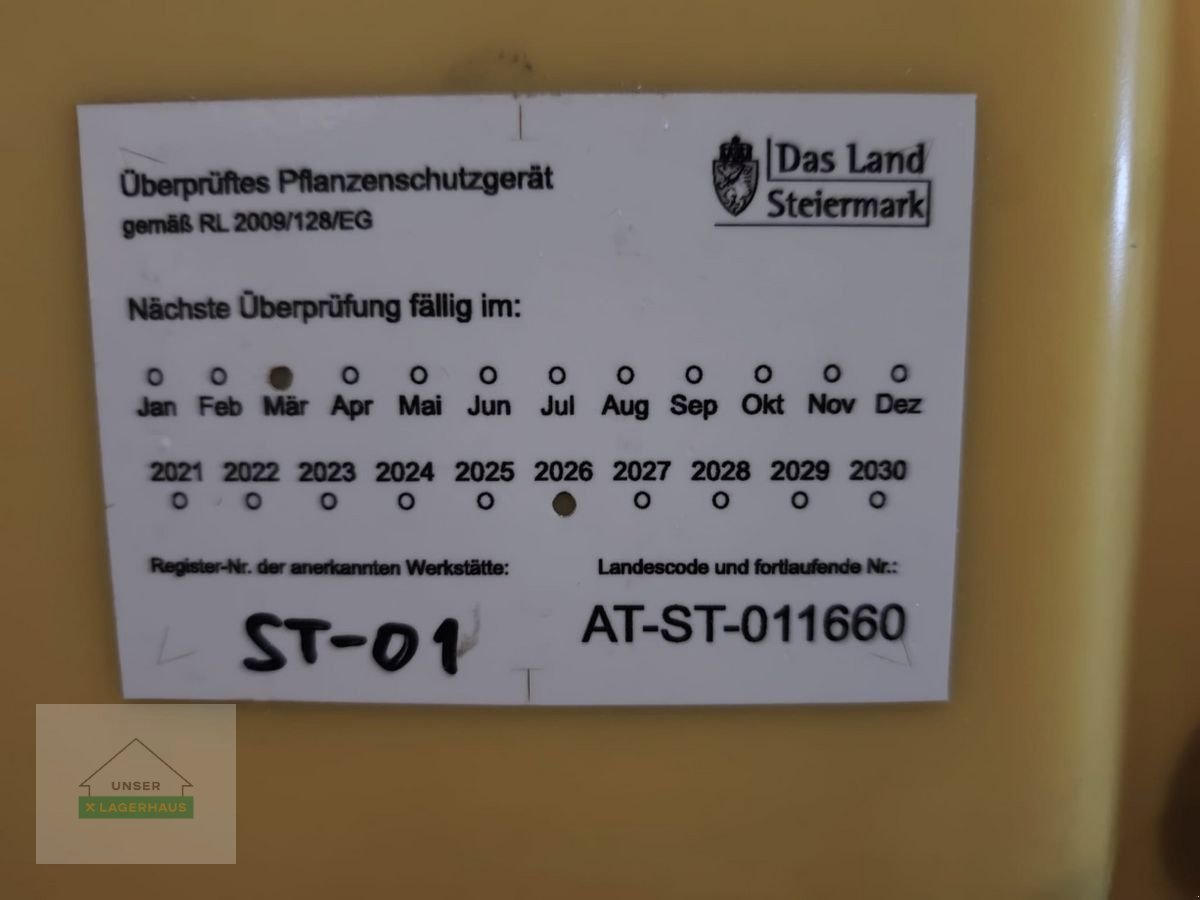 Feldspritze typu Caffini Caffini ProFarmer HBS 1500 Liter /15m, Gebrauchtmaschine v Feldbach (Obrázek 9)