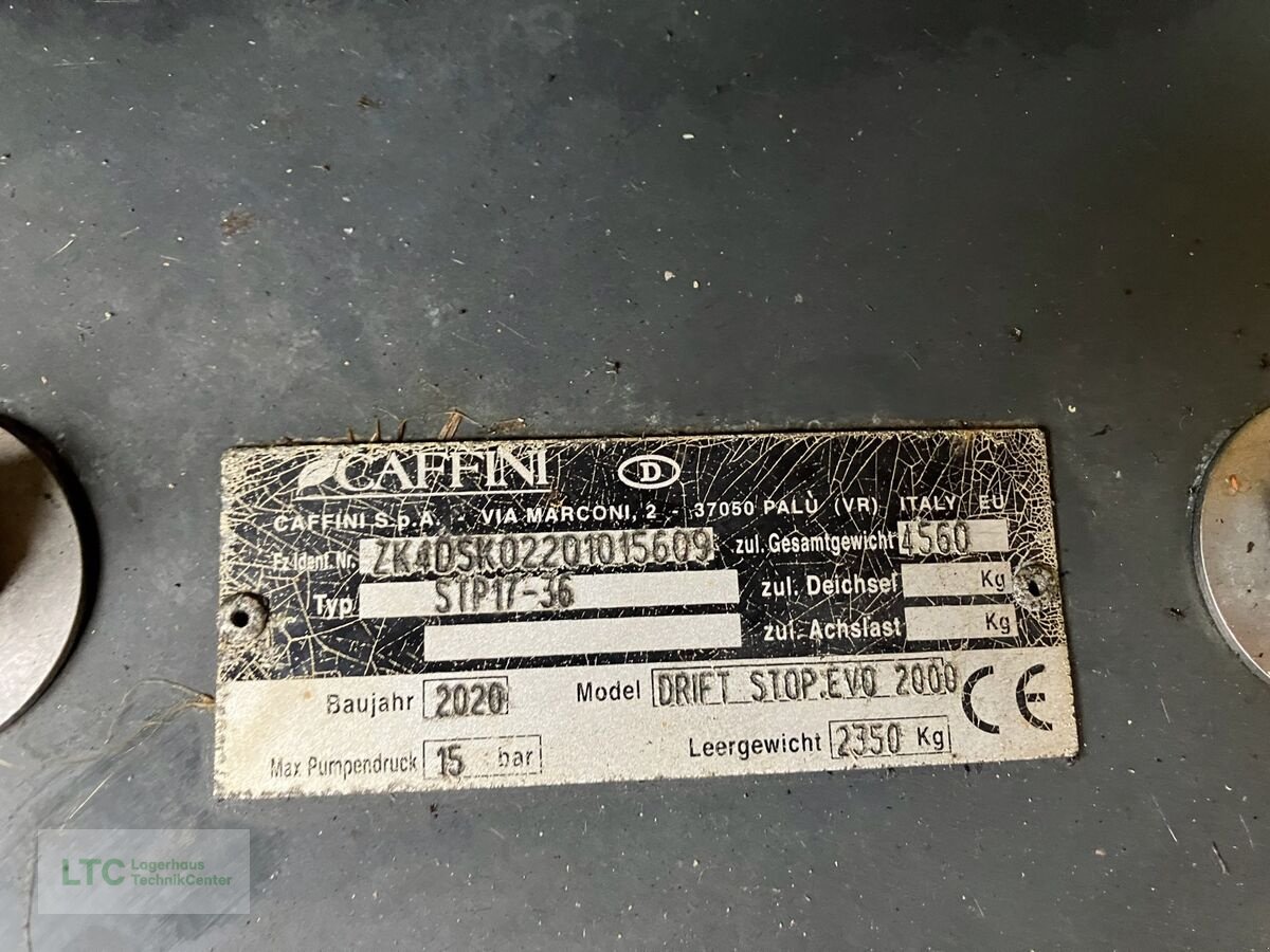 Feldspritze of the type Caffini Drift Stop EVO 2000, Gebrauchtmaschine in Korneuburg (Picture 16)
