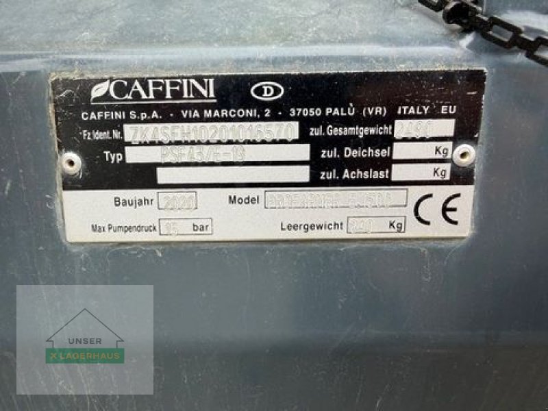 Feldspritze van het type Caffini Profarmer E 1500, Gebrauchtmaschine in Feldbach (Foto 10)