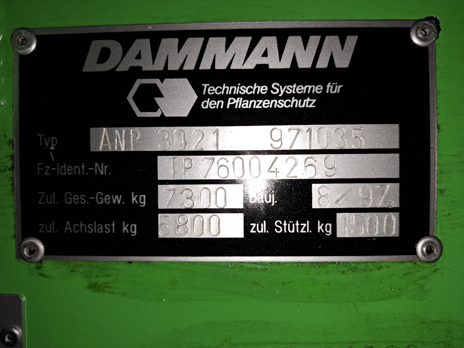 Feldspritze a típus Dammann ANP 3018, Gebrauchtmaschine ekkor: Eichenau (Kép 3)