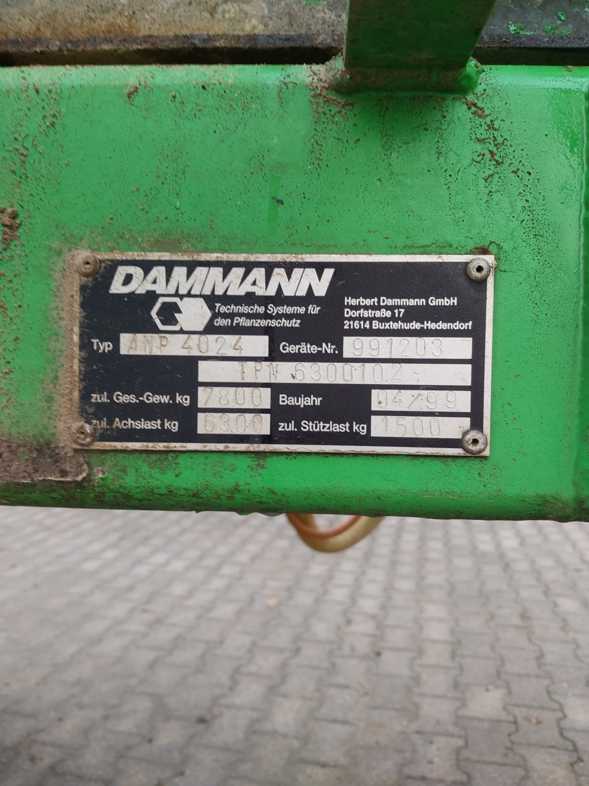 Feldspritze of the type Dammann ANP 4024, Gebrauchtmaschine in Mainburg (Picture 3)