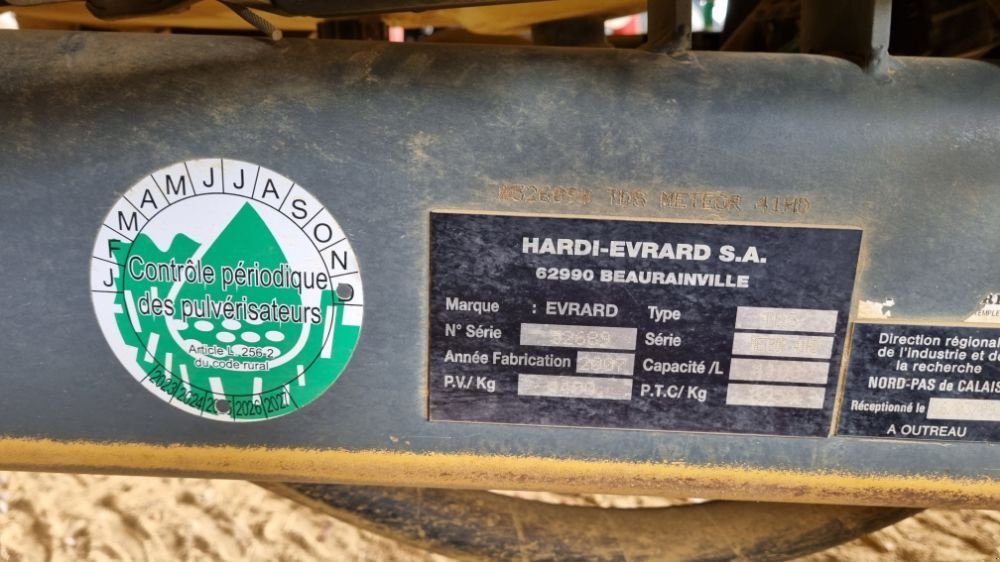 Feldspritze van het type Evrard METEOR 4100, Gebrauchtmaschine in VOVES (Foto 10)