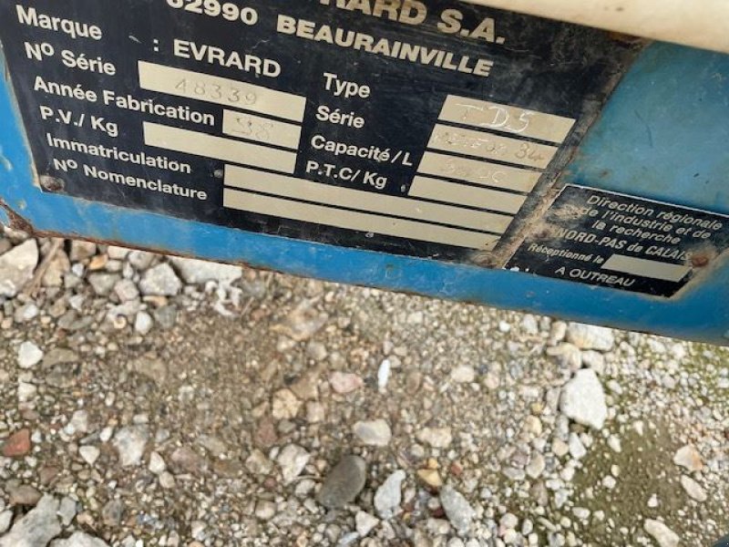 Feldspritze of the type Evrard METEOR3400L, Gebrauchtmaschine in les hayons (Picture 4)