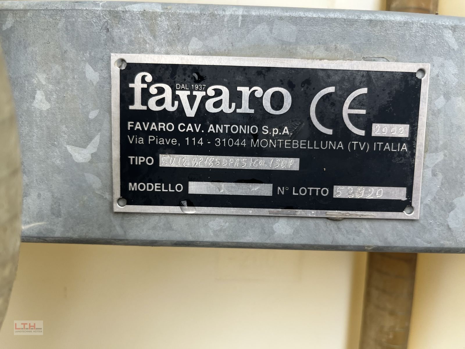 Feldspritze typu Favaro 1200l/15m, Gebrauchtmaschine v Gnas (Obrázek 4)