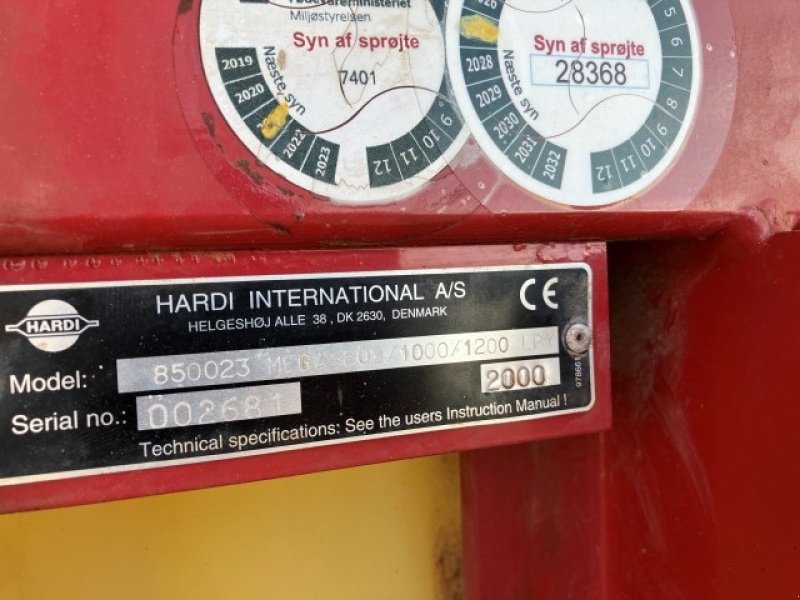 Feldspritze of the type Hardi 1200 LTR.LIFTSPRØJTE, Gebrauchtmaschine in Viborg (Picture 5)