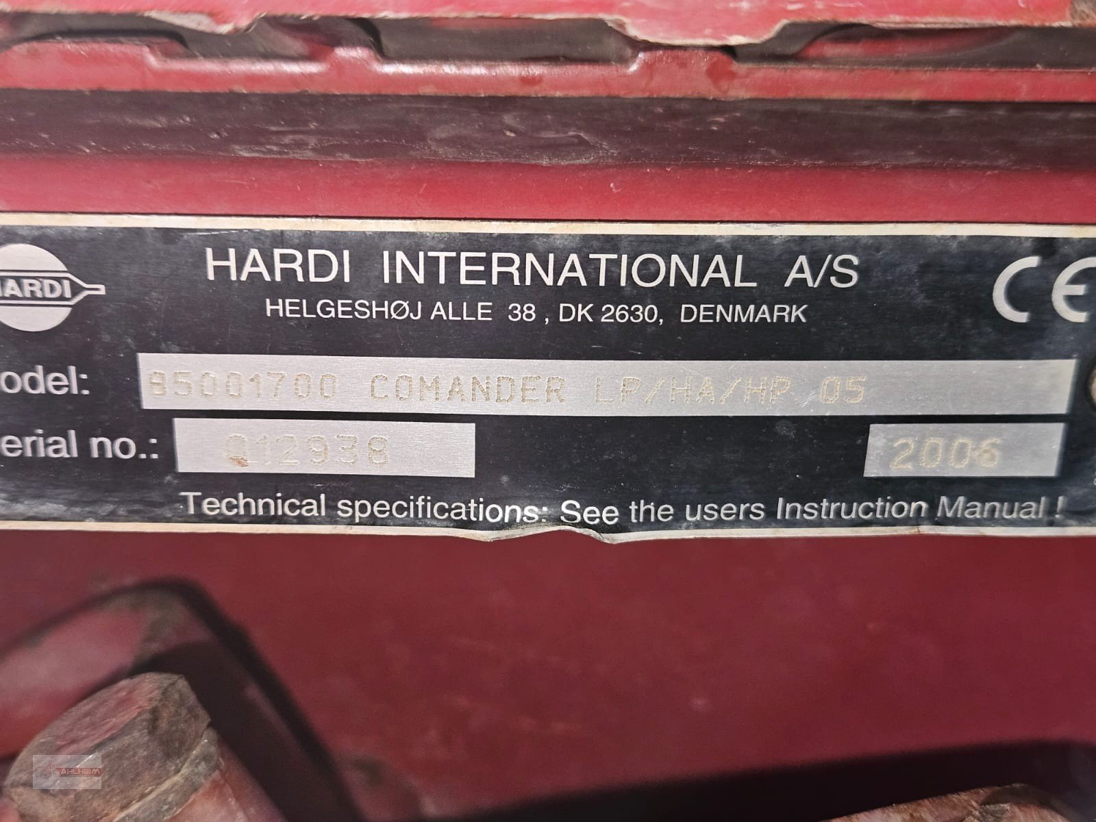 Feldspritze от тип Hardi Commander 3200 / 27 m, Gebrauchtmaschine в Bensheim - Schwanheim (Снимка 11)