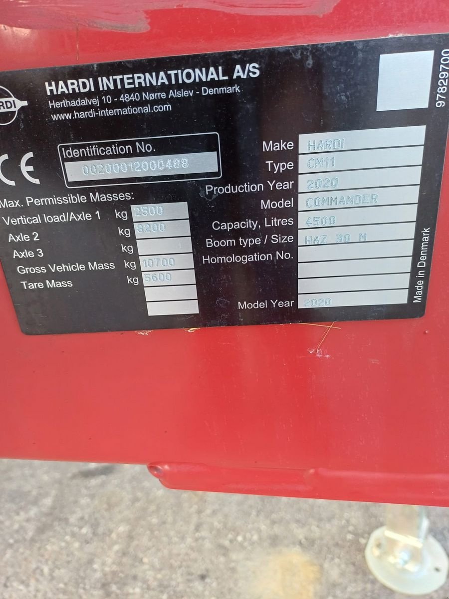 Feldspritze типа Hardi Commander Twin Air 4500, Gebrauchtmaschine в Harmannsdorf (Фотография 4)