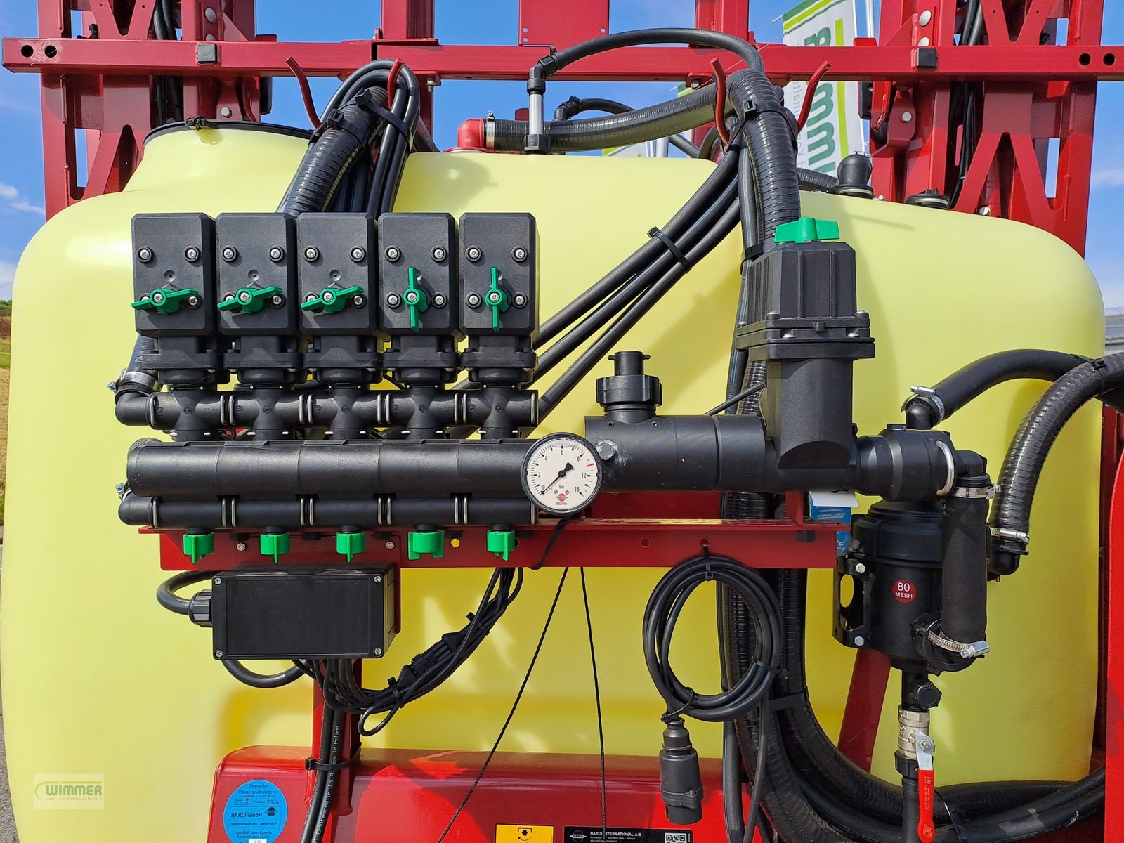Feldspritze Türe ait Hardi Master 1000 - Feldspritze 15m, Neumaschine içinde Kematen (resim 9)