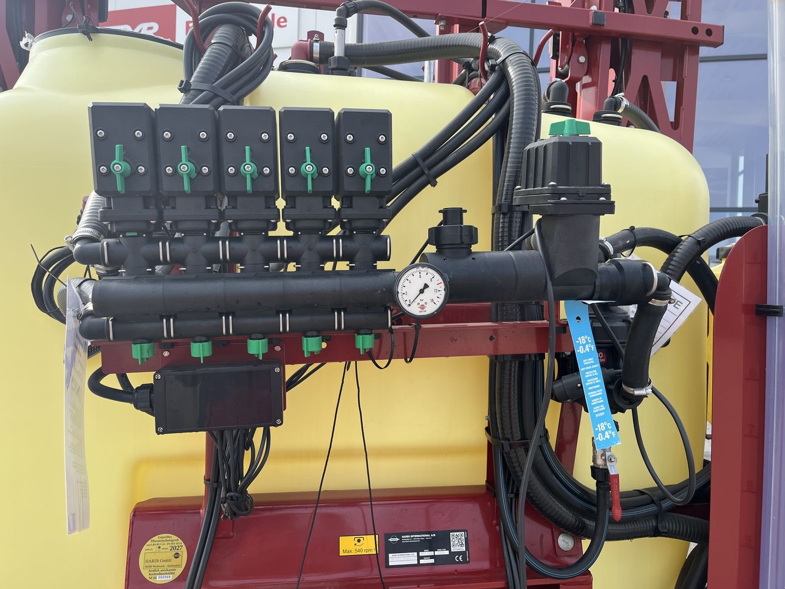 Feldspritze del tipo Hardi MASTER 1000 l, m VHY, Neumaschine en Harmannsdorf (Imagen 17)
