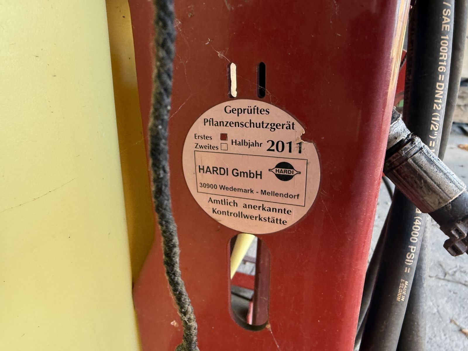 Feldspritze типа Hardi Master 1000 VHZ 15 Meter, Gebrauchtmaschine в Hohenruppersdorf (Фотография 17)