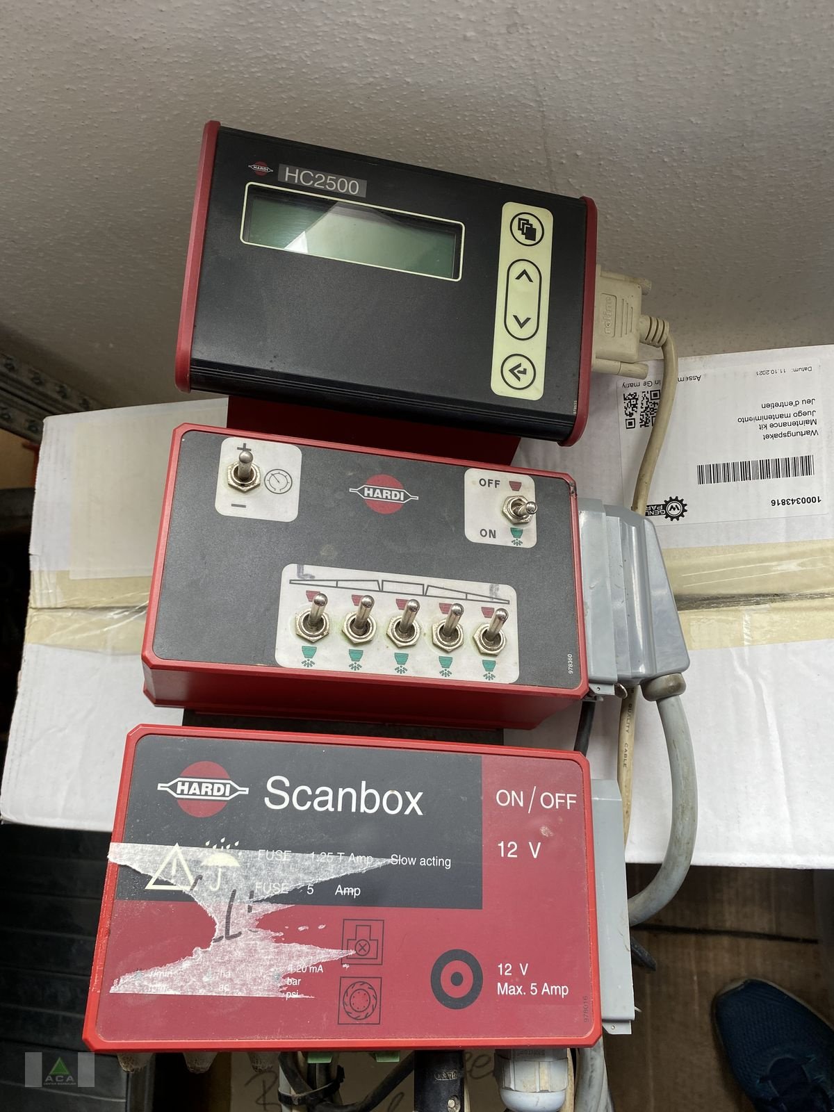 Feldspritze des Typs Hardi Master 1000, Gebrauchtmaschine in Markt Hartmannsdorf (Bild 2)