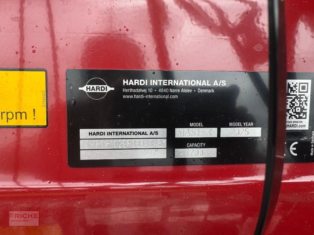 Feldspritze του τύπου Hardi Master 1200 L, Neumaschine σε Bockel - Gyhum (Φωτογραφία 2)