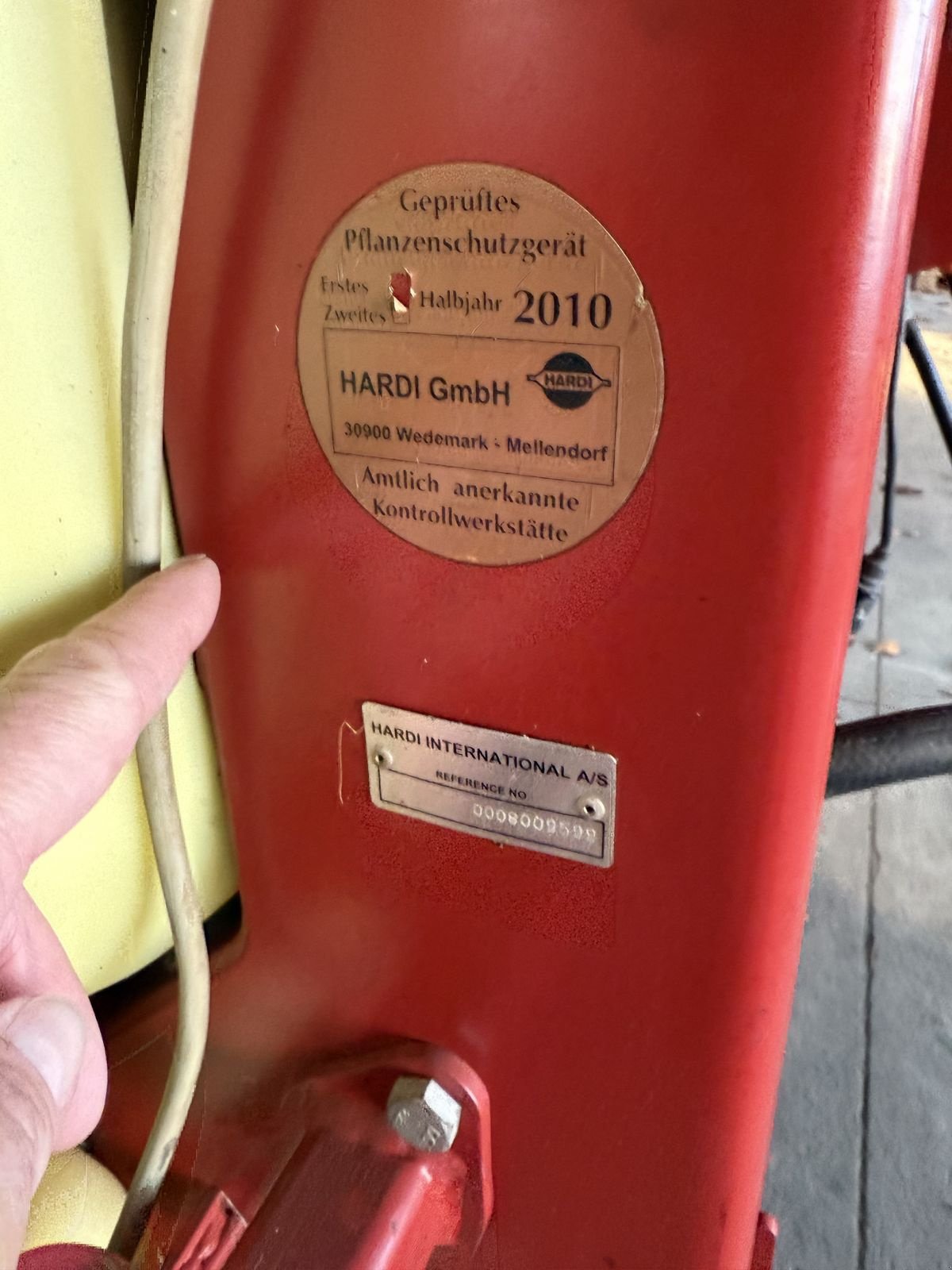 Feldspritze des Typs Hardi Master 1200 VHZ 15m, Gebrauchtmaschine in Hohenruppersdorf (Bild 17)