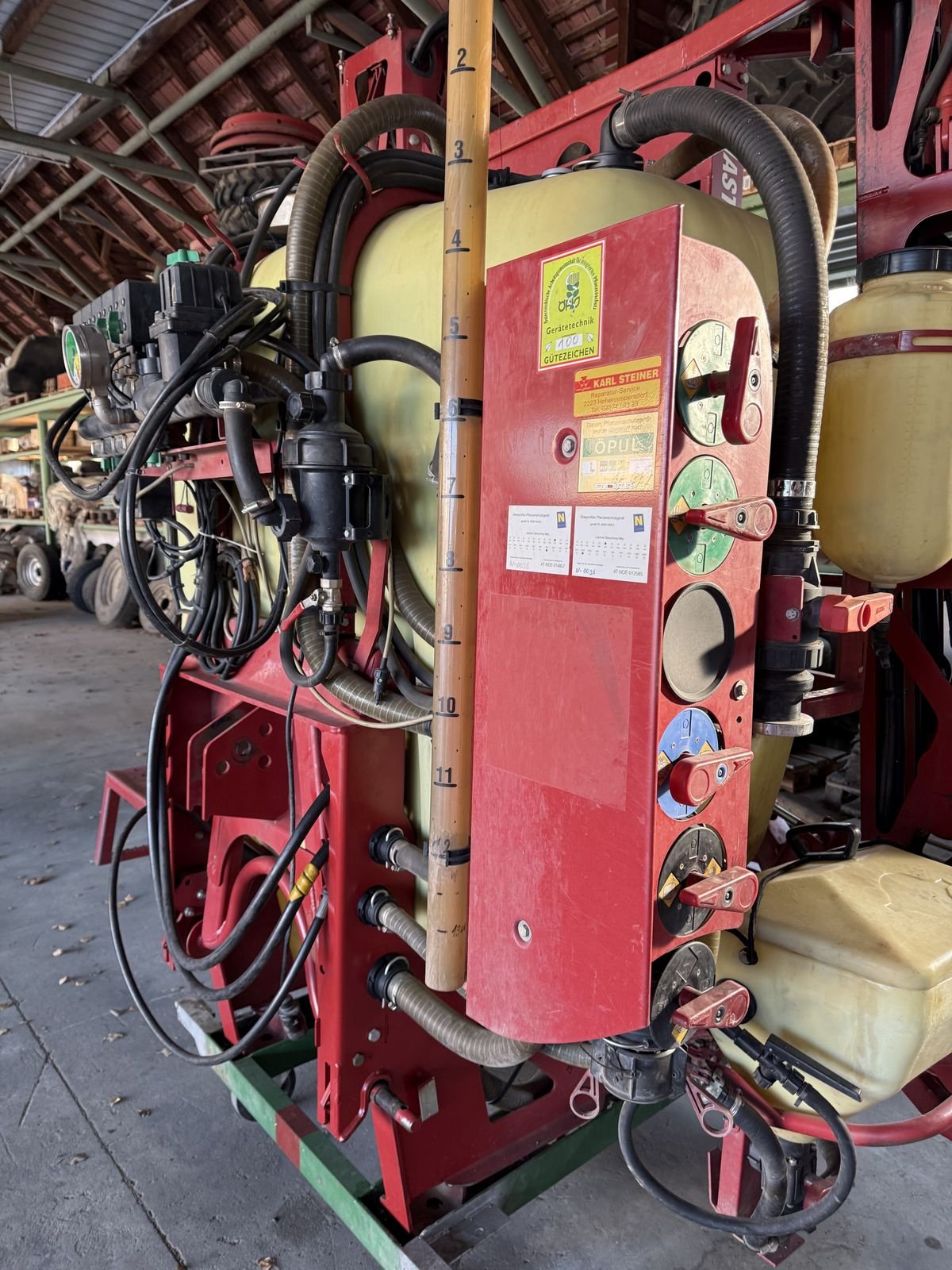 Feldspritze des Typs Hardi Master 1200 VHZ 15m, Gebrauchtmaschine in Hohenruppersdorf (Bild 14)