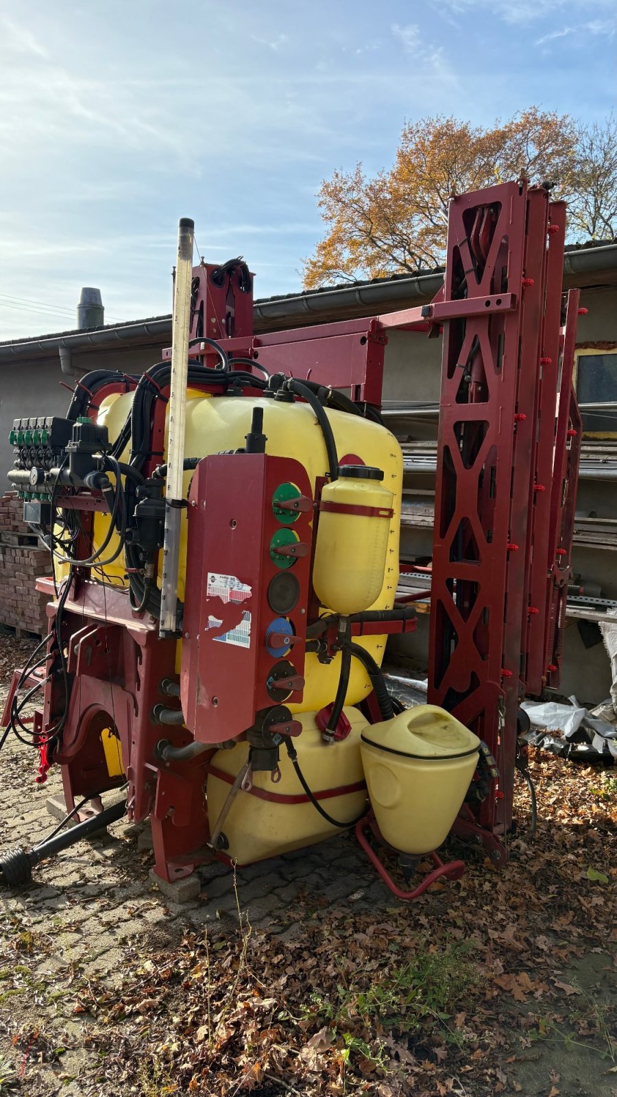 Feldspritze Türe ait Hardi Master 1500, Gebrauchtmaschine içinde Fürstenau (resim 3)