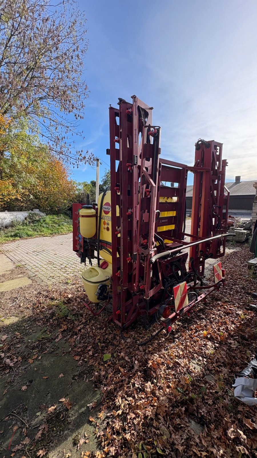 Feldspritze Türe ait Hardi Master 1500, Gebrauchtmaschine içinde Fürstenau (resim 4)