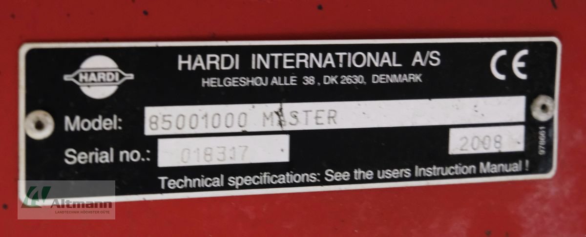 Feldspritze des Typs Hardi Master 15m mit Computer HC2500, Gebrauchtmaschine in Lanzenkirchen (Bild 10)