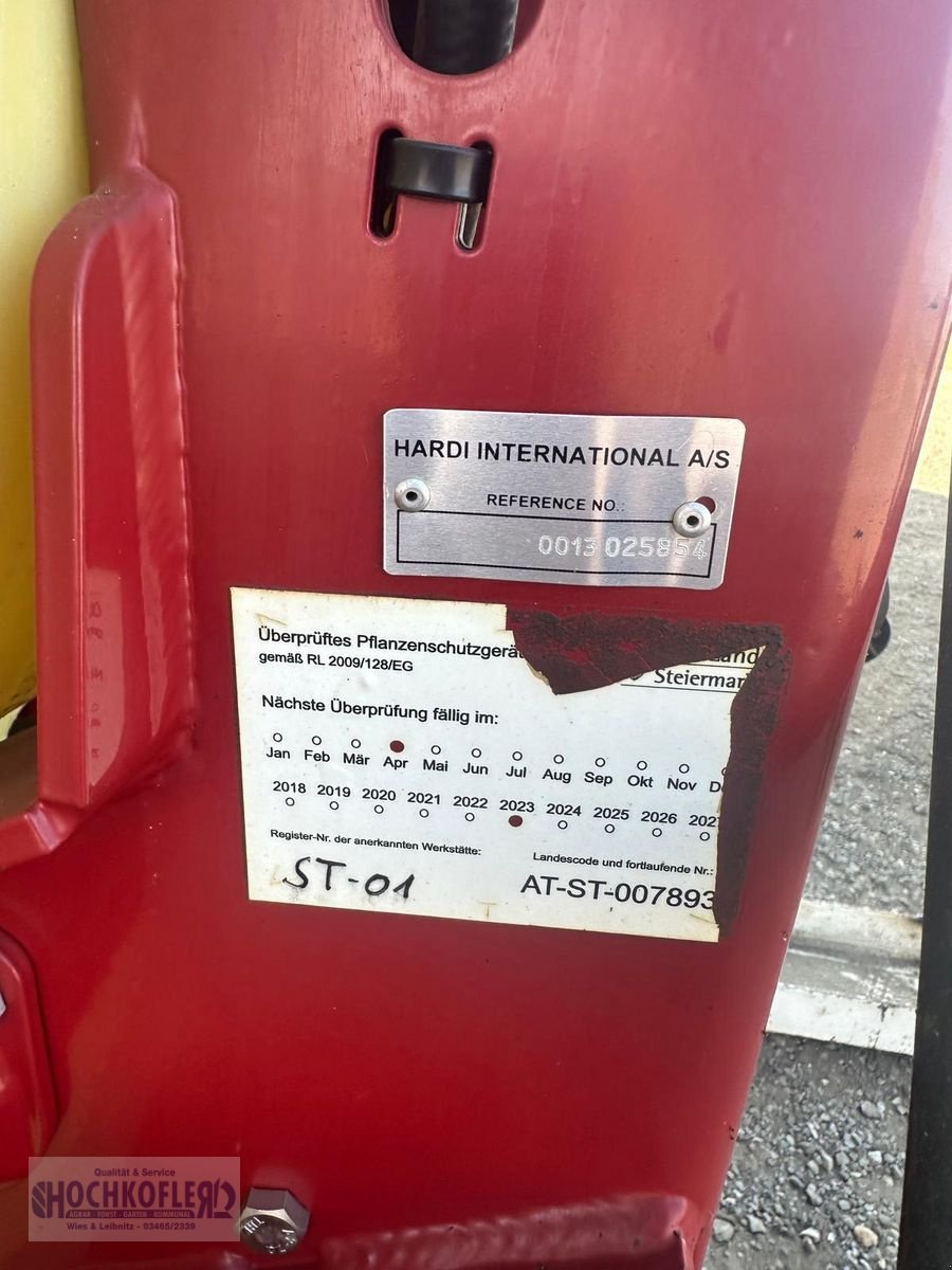 Feldspritze Türe ait Hardi Master 1800 Plus, Gebrauchtmaschine içinde Wies (resim 2)