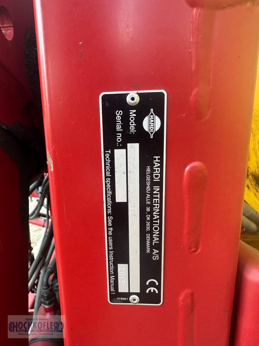 Feldspritze Türe ait Hardi Master 1800 Plus, Gebrauchtmaschine içinde Wies (resim 3)