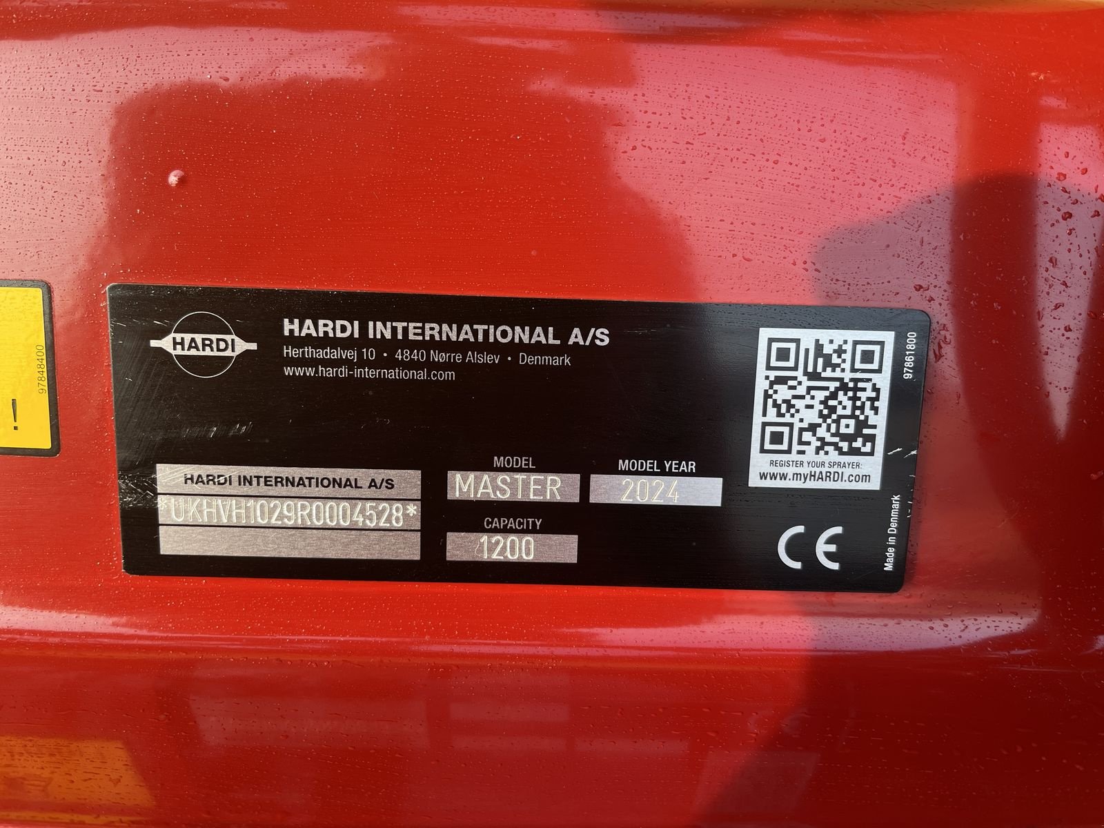 Feldspritze of the type Hardi MASTER PRO 1200, Neumaschine in Harmannsdorf (Picture 26)