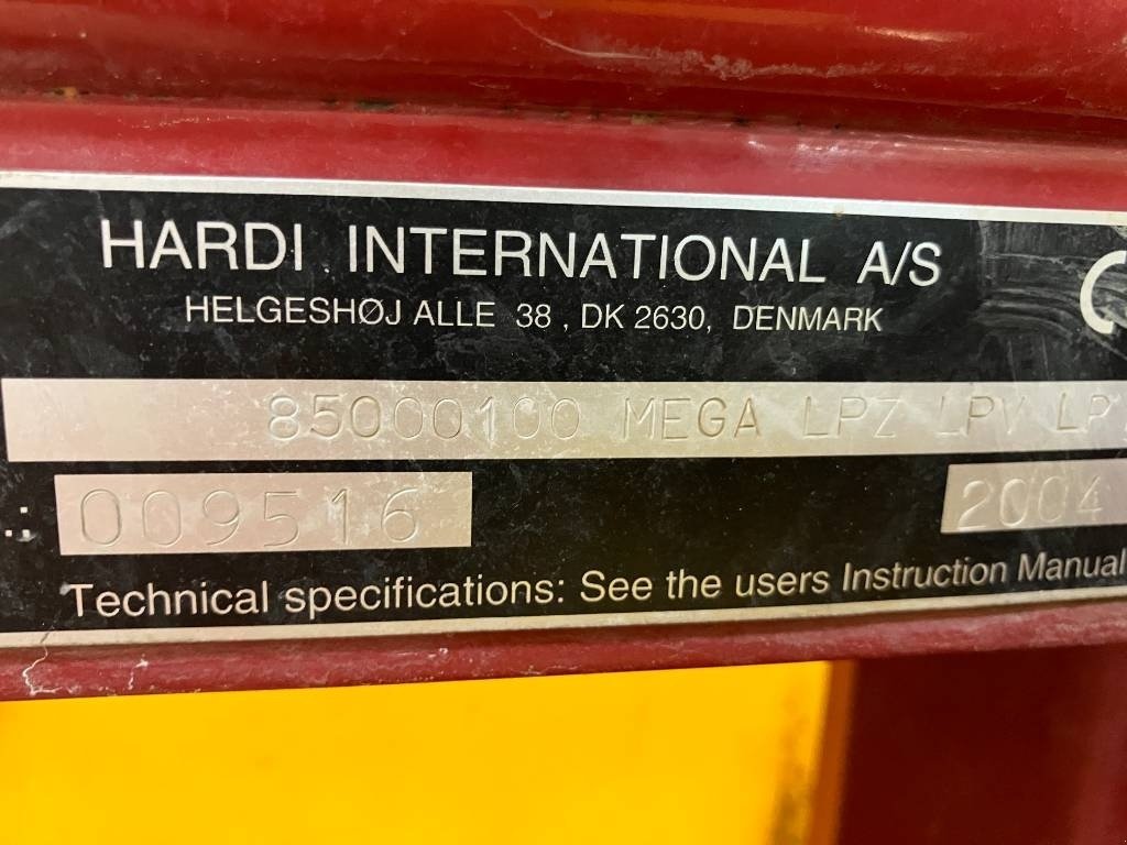 Feldspritze типа Hardi Mega 1200, Gebrauchtmaschine в Hinnerup (Фотография 4)