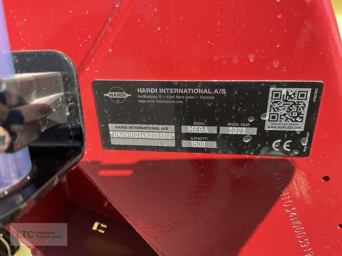 Feldspritze des Typs Hardi Mega 1500, Neumaschine in Kalsdorf (Bild 8)