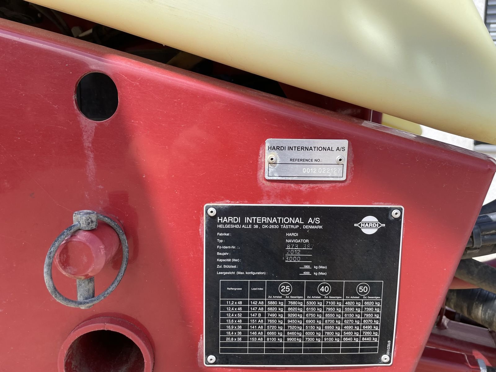 Feldspritze of the type Hardi Navigator 3000, Gebrauchtmaschine in Harmannsdorf (Picture 19)