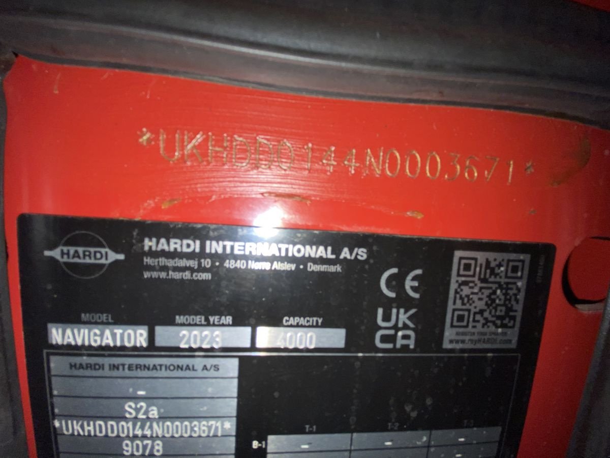 Feldspritze του τύπου Hardi NAVIGATOR 4000l 27m 9TB DDZ, Neumaschine σε Harmannsdorf (Φωτογραφία 8)