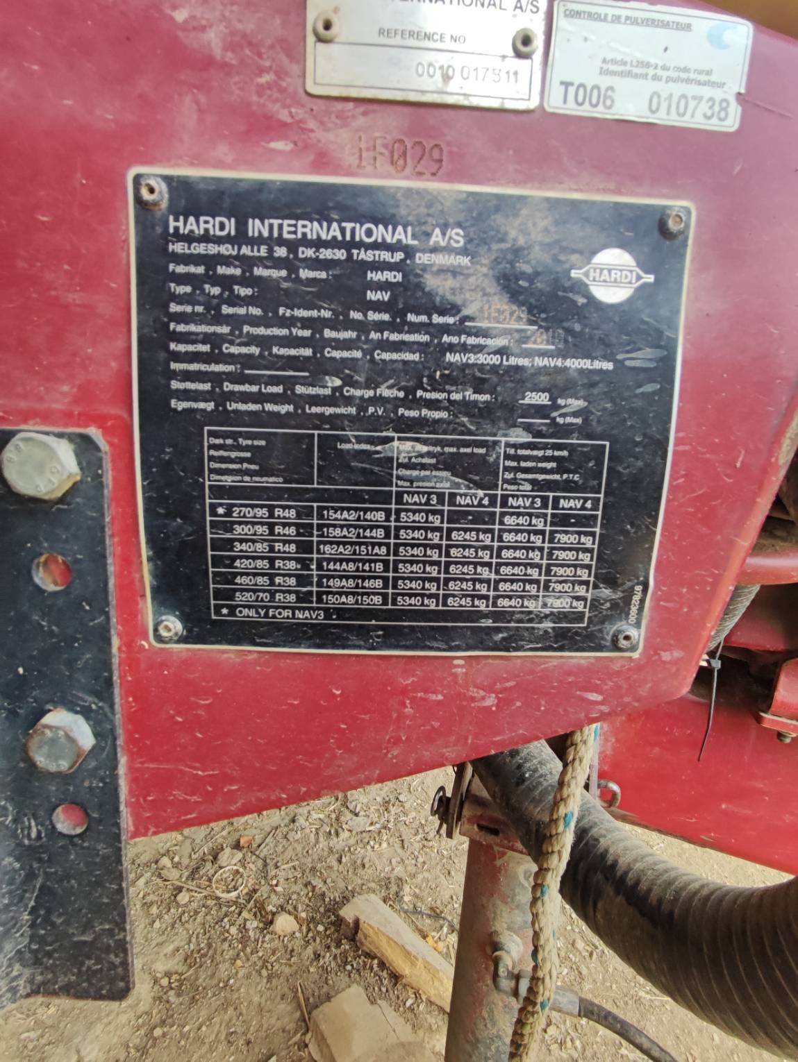 Feldspritze типа Hardi NAVIGATOR, Gebrauchtmaschine в Le Horps (Фотография 10)