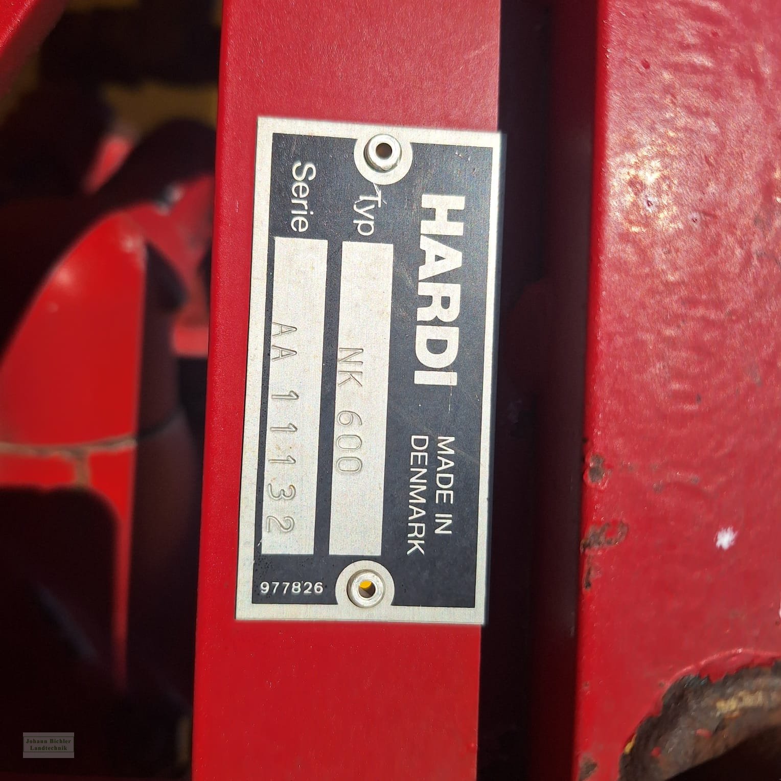 Feldspritze от тип Hardi NK 600, Gebrauchtmaschine в Unterneukirchen (Снимка 5)
