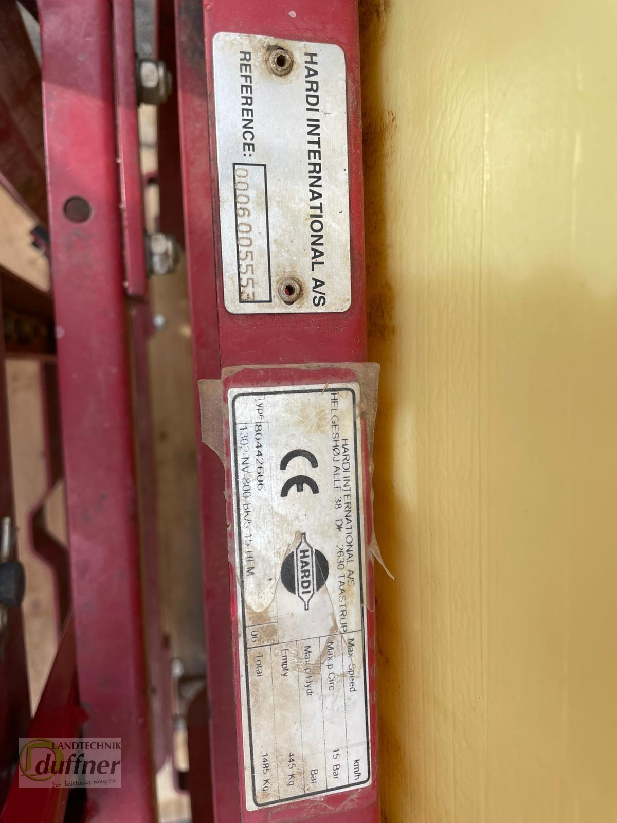 Feldspritze typu Hardi NK 800, Gebrauchtmaschine w Münsingen (Zdjęcie 7)