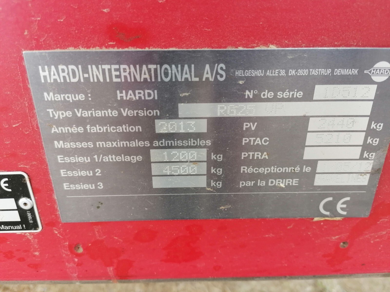 Feldspritze tip Hardi RANGER, Gebrauchtmaschine in Le Horps (Poză 3)