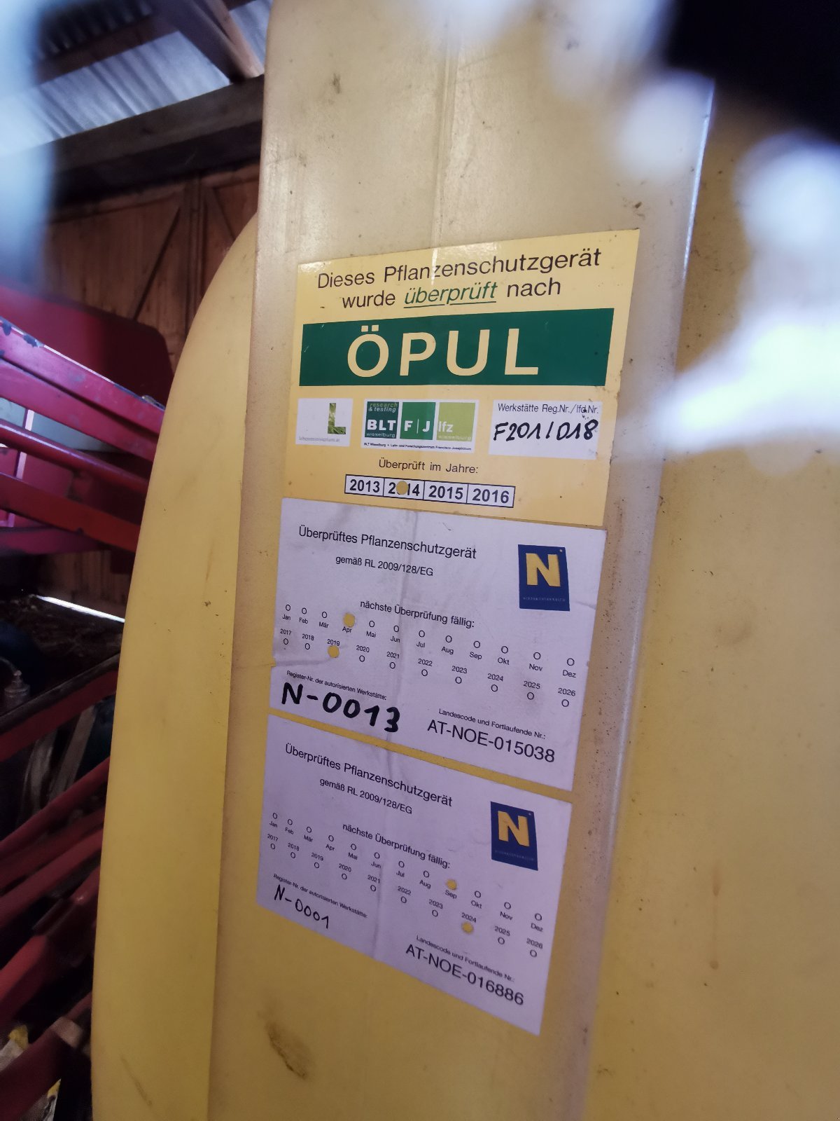 Feldspritze za tip Holder ES 6, Gebrauchtmaschine u Sankt Leonhard am Hornerwald  (Slika 2)