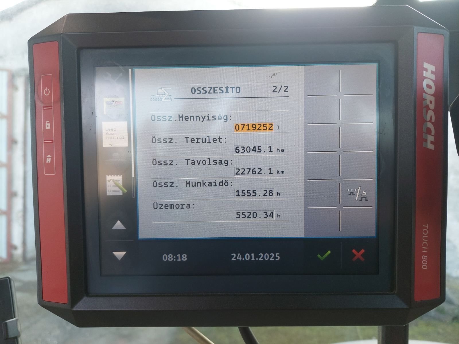 Feldspritze typu Horsch 8GS, Gebrauchtmaschine v Harmannsdorf-Rückersdorf (Obrázek 5)