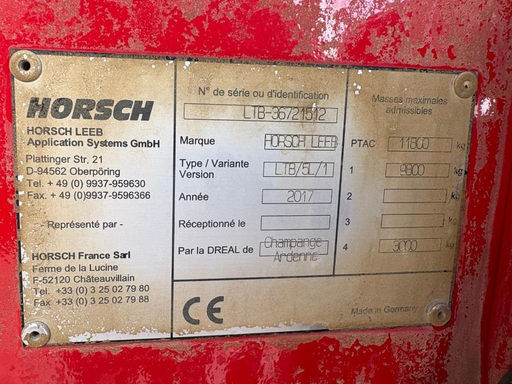 Feldspritze του τύπου Horsch Leeb 5LT, Gebrauchtmaschine σε SALEUX (Φωτογραφία 10)