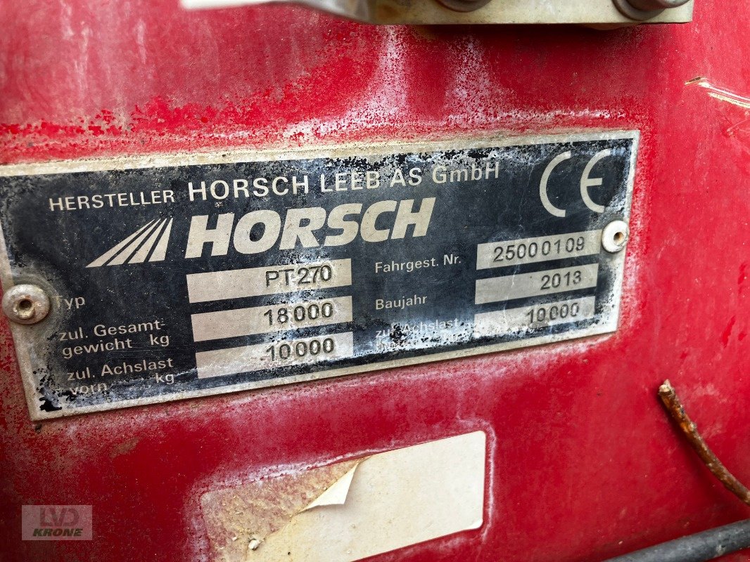 Feldspritze del tipo Horsch PT 270, Gebrauchtmaschine In Upahl (Immagine 14)