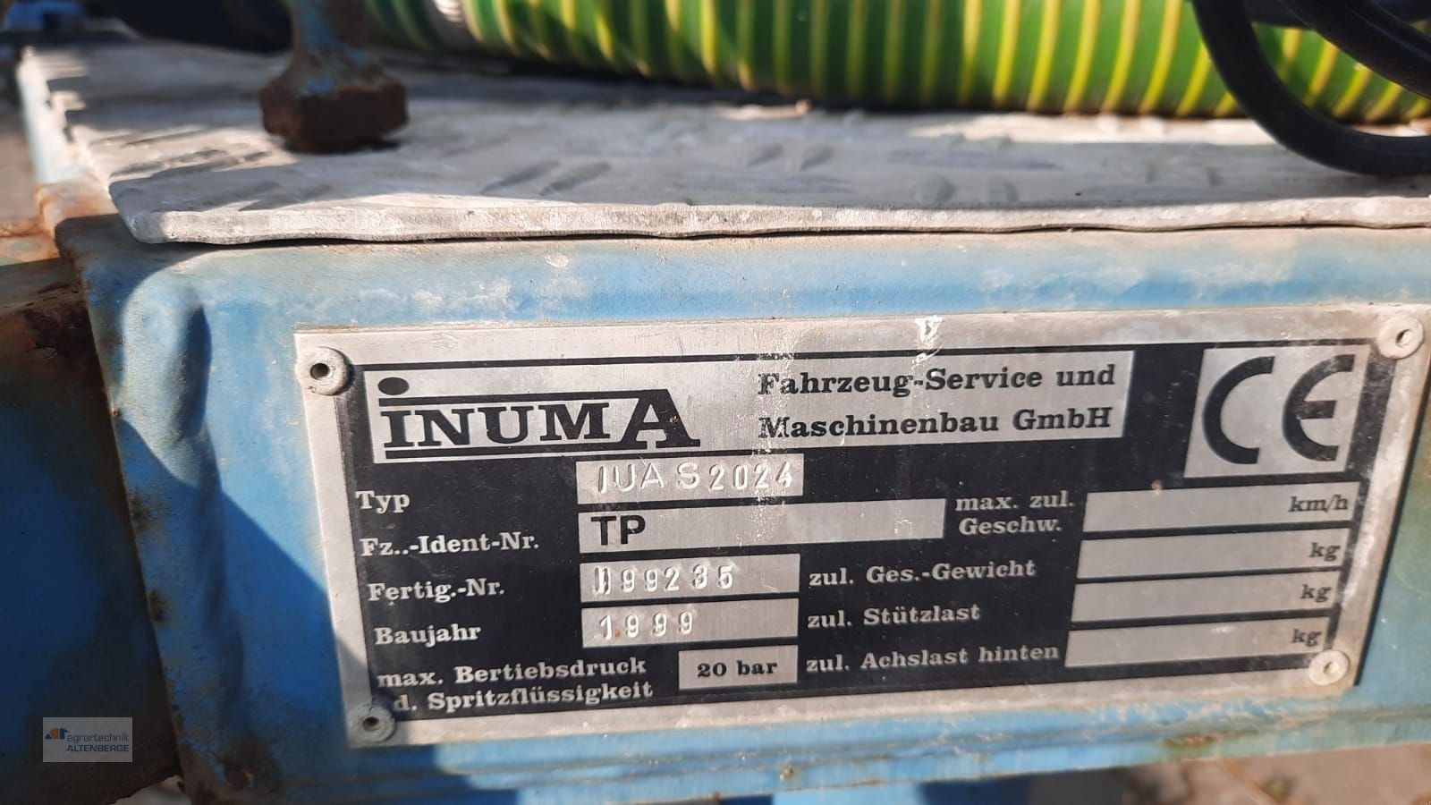 Feldspritze of the type Inuma Aufbauspritze Unimog IUAS 2024, Gebrauchtmaschine in Altenberge (Picture 10)