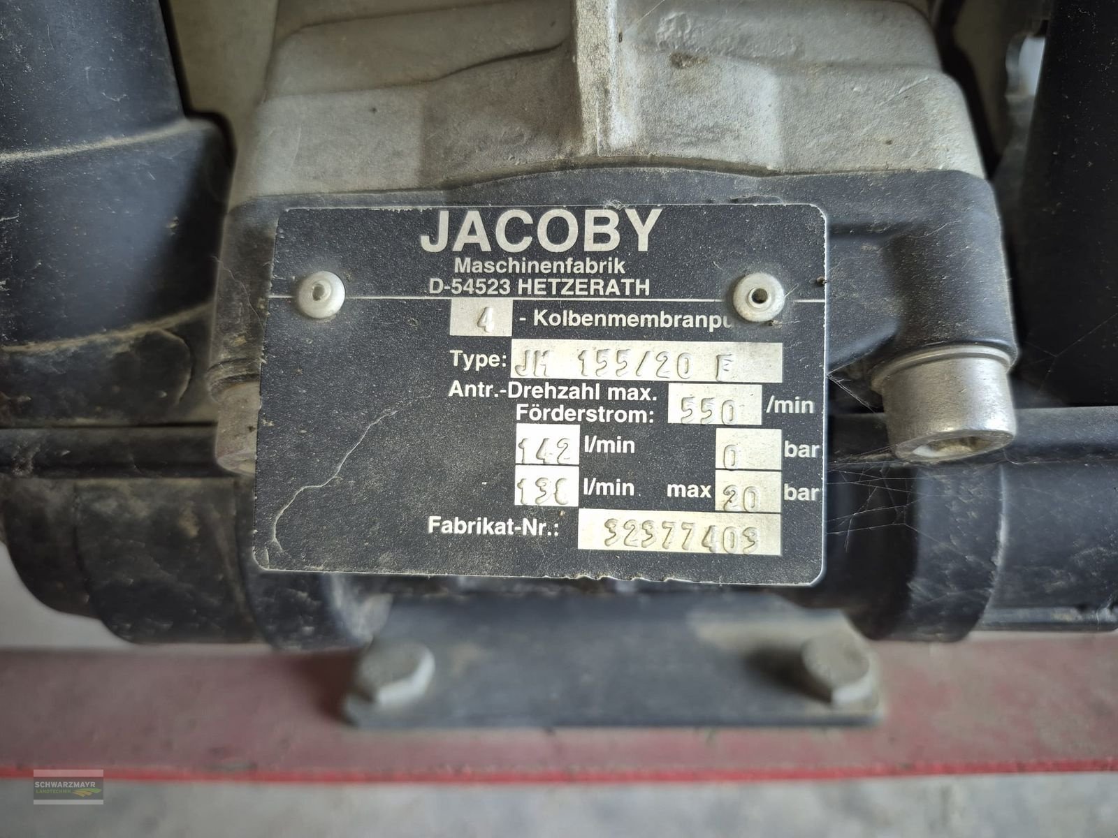 Feldspritze typu Jacoby Eurolux 1100, Gebrauchtmaschine v Aurolzmünster (Obrázek 2)