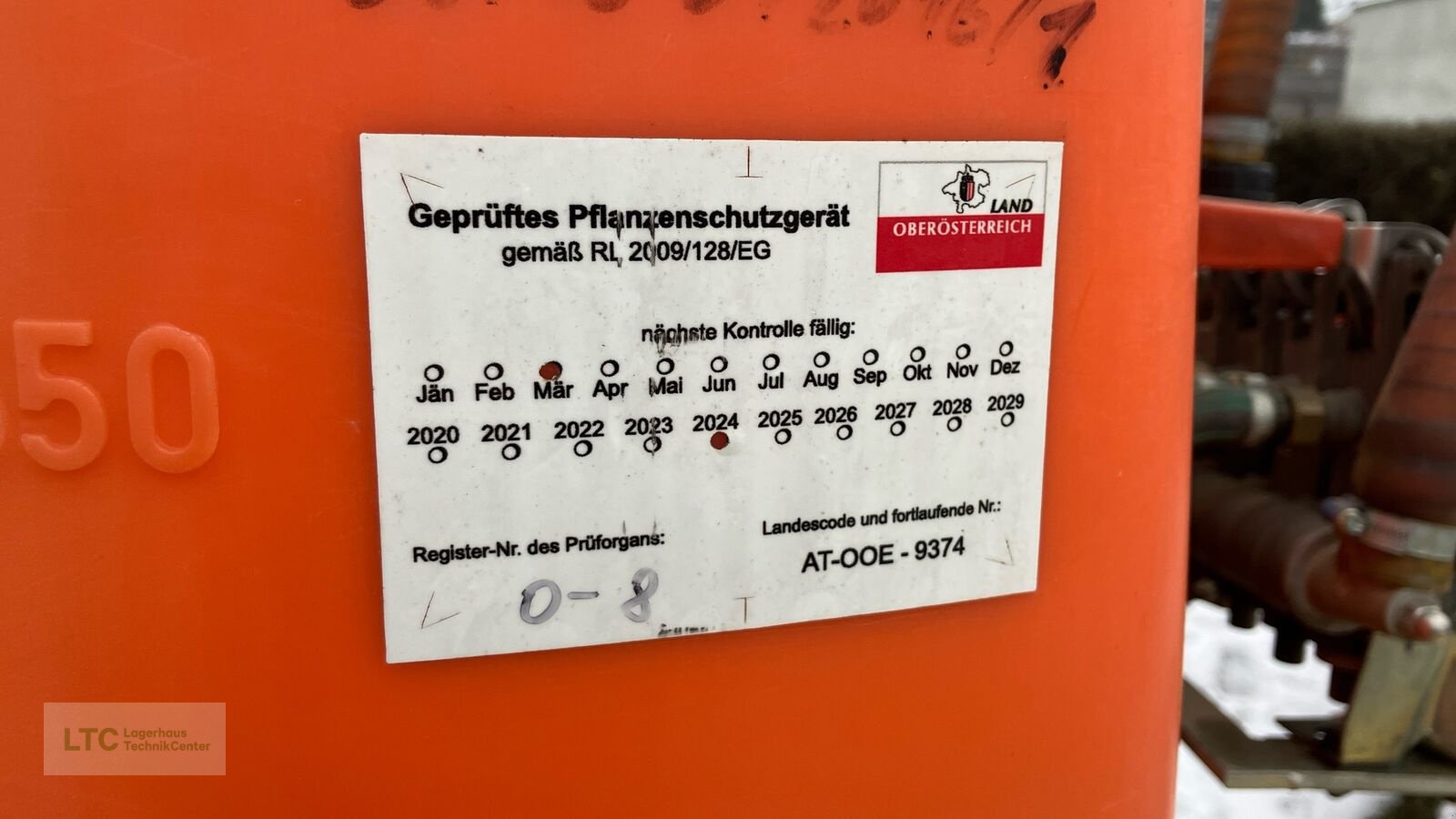 Feldspritze типа Jessernigg 600l Feldspritze, Gebrauchtmaschine в Redlham (Фотография 13)