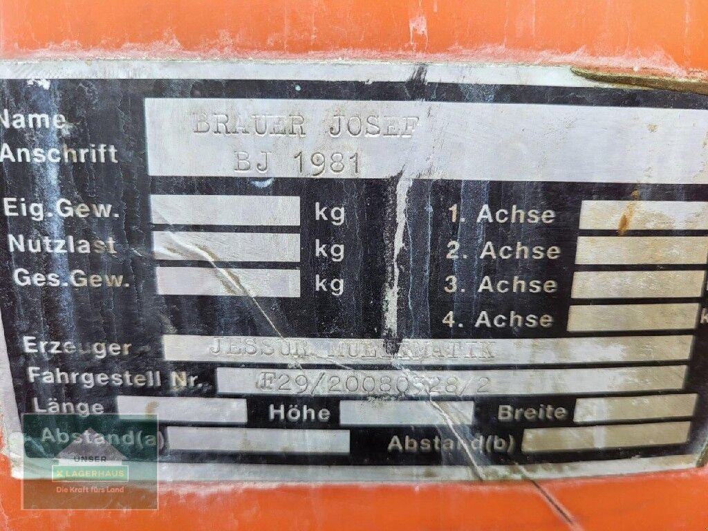 Feldspritze typu Jessernigg 700L, Gebrauchtmaschine v Perg (Obrázek 4)