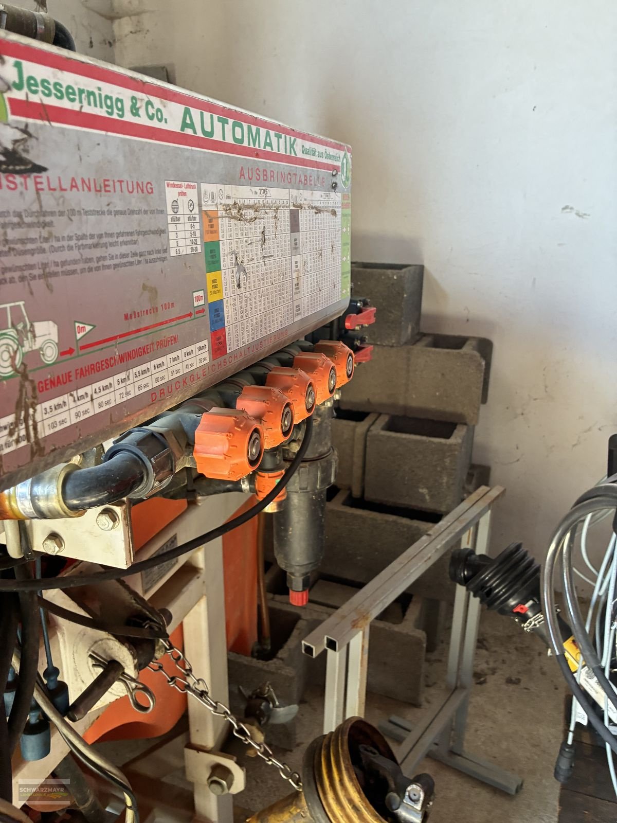 Feldspritze of the type Jessernigg A 800 mit 12m hydraulisch klapppbaren Spritzgest, Gebrauchtmaschine in Aurolzmünster (Picture 5)