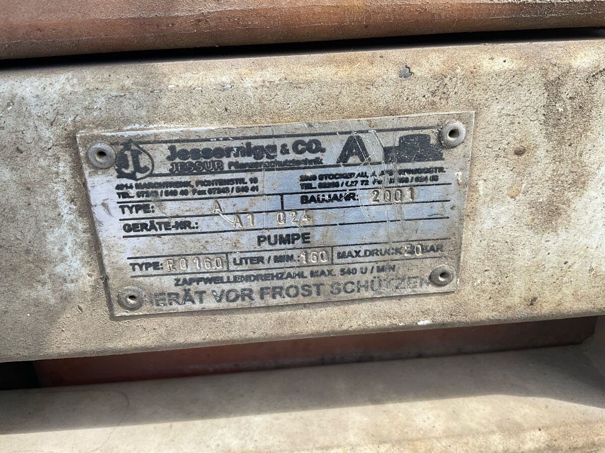 Feldspritze del tipo Jessernigg A1, Gebrauchtmaschine In Zwettl (Immagine 10)