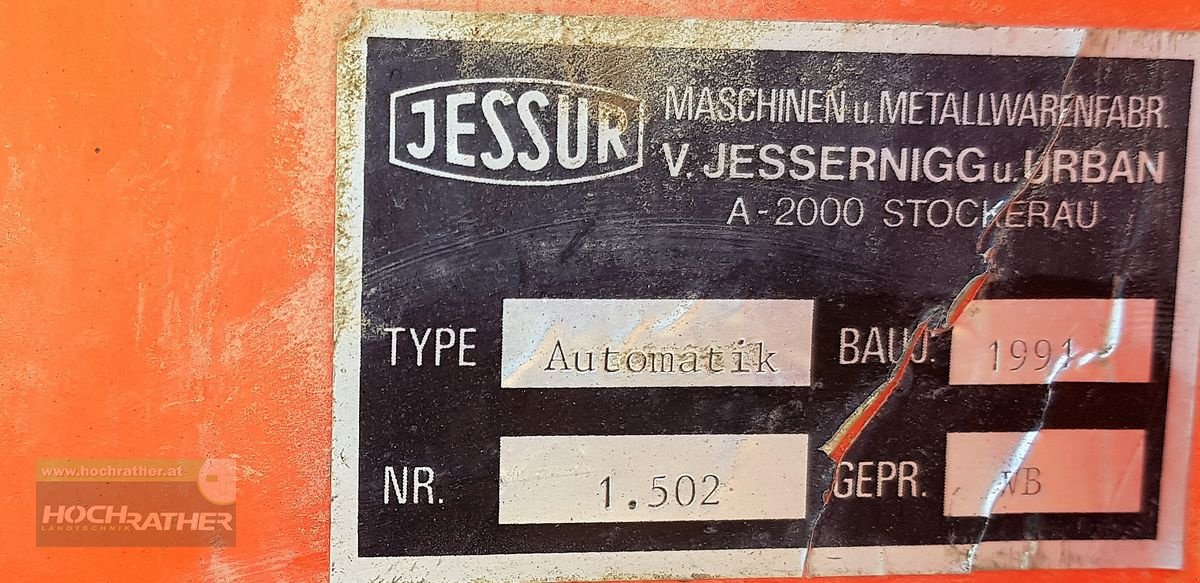 Feldspritze типа Jessernigg Automatic 800 – 15m, Gebrauchtmaschine в Kronstorf (Фотография 8)