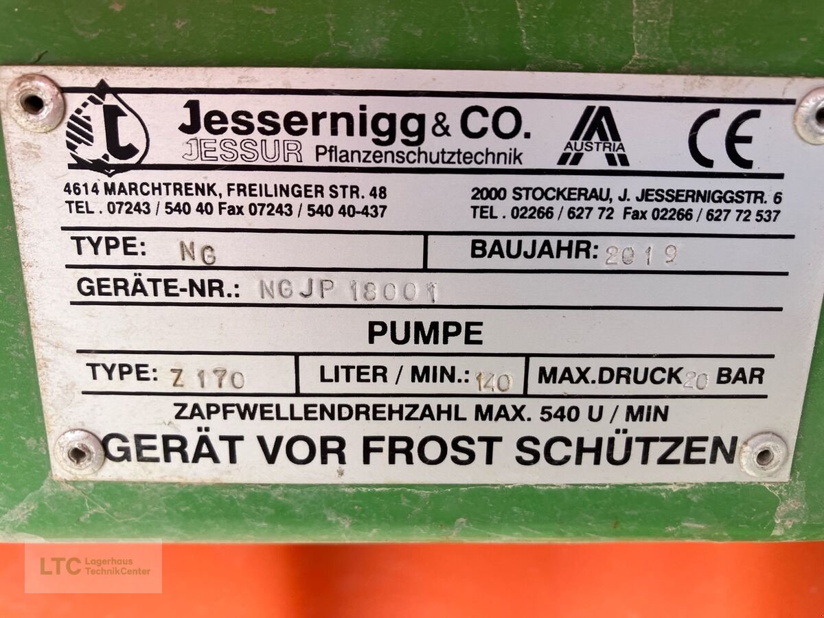Feldspritze typu Jessernigg Jess Pack, Gebrauchtmaschine v Korneuburg (Obrázek 11)
