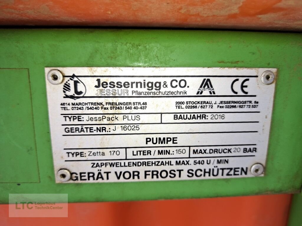Feldspritze tip Jessernigg JessPack Plus, Gebrauchtmaschine in Redlham (Poză 10)