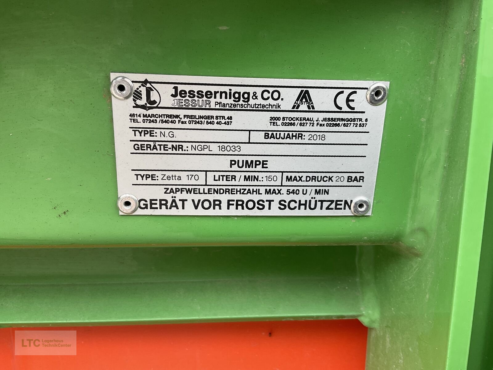 Feldspritze του τύπου Jessernigg NG Starlight 15M 1000L, Gebrauchtmaschine σε Redlham (Φωτογραφία 17)