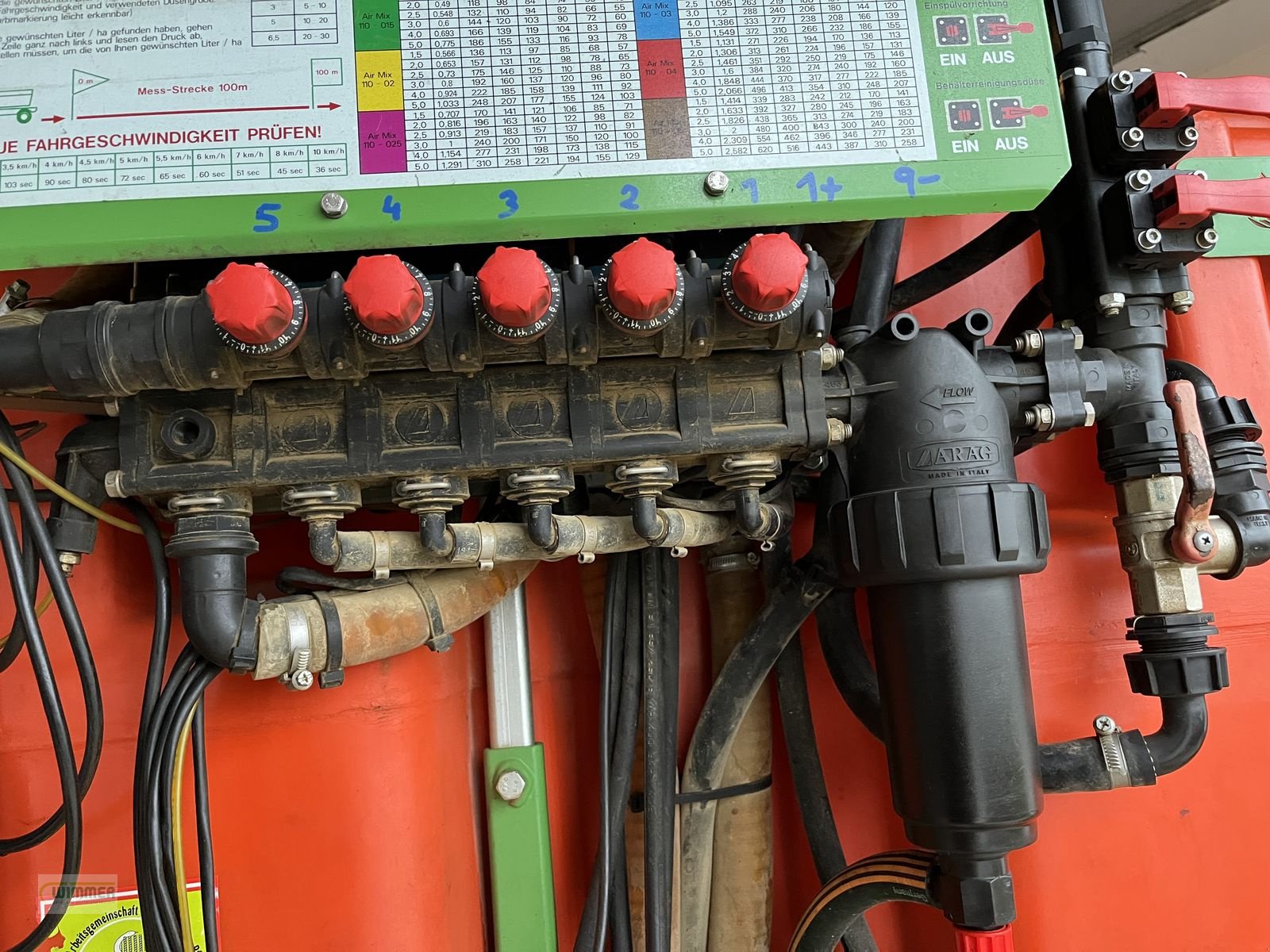 Feldspritze Türe ait Jessernigg PP1 800L - gebrauchte Feldspritze 12m, Gebrauchtmaschine içinde Kematen (resim 10)